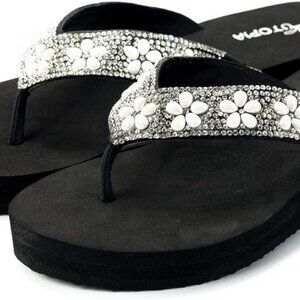 Nova Utopia Women’s Casual Wedge Sandals - NIB